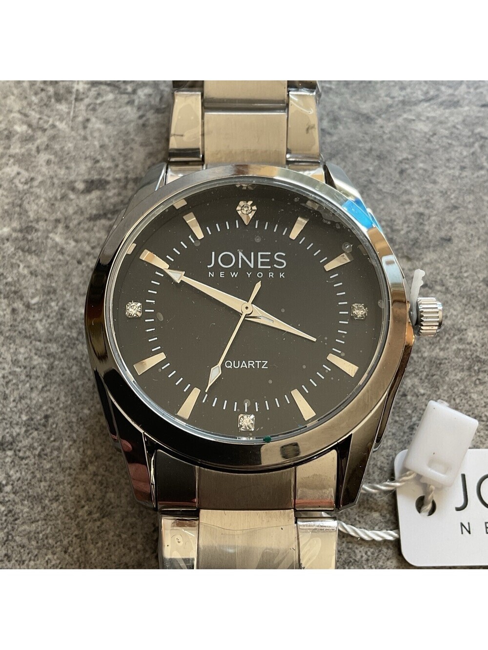 Jones New York Stainless Steel Alexander Womens Watch New With Tags No Box A15